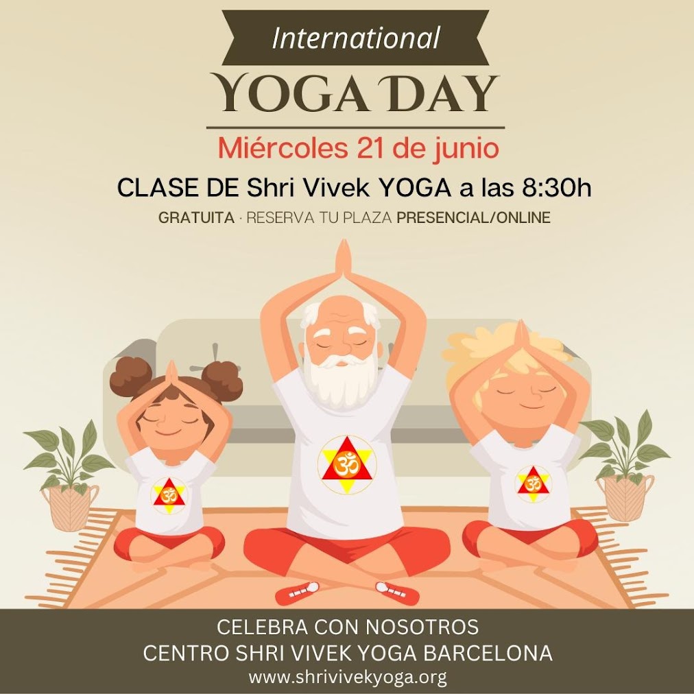 Día Internacional del Yoga 21 de Junio 2023